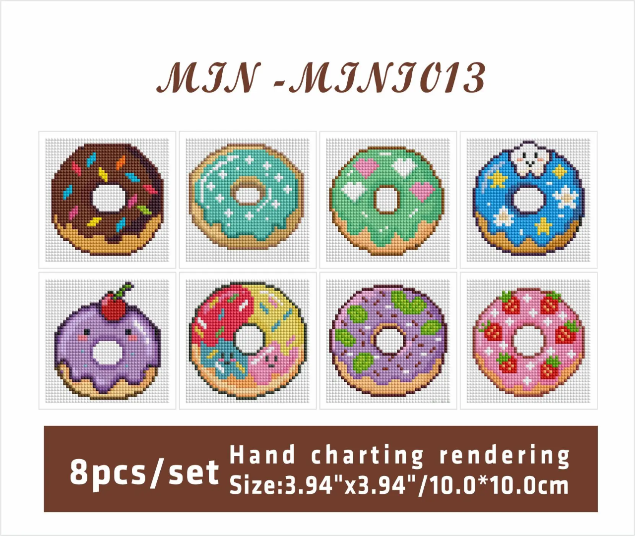 MINI - Donut Planet (AB+FD) 15x15cm - Square Drills