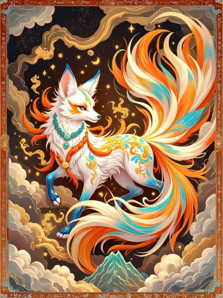 Celestial Kitsune (3FD + 3Crystal)