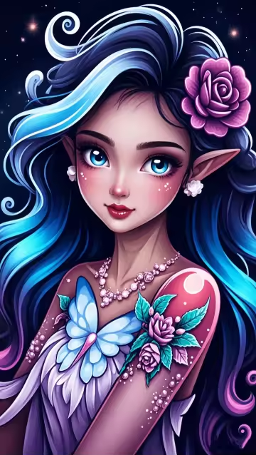 Moonlit Rose Fairy (6FD)