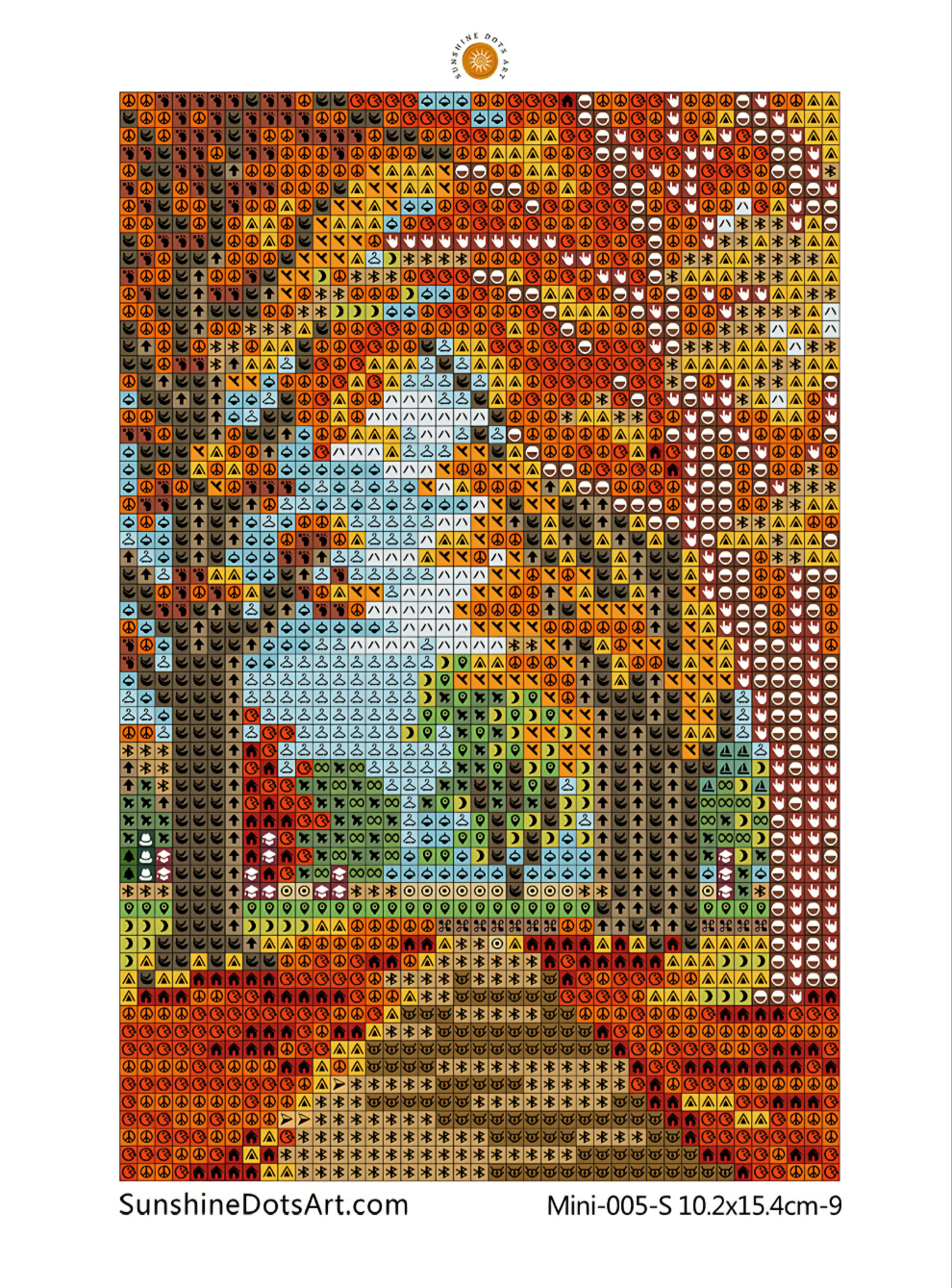 MINI - Months of the Year (AB) 10.2 × 15.4 cm - Square Drills