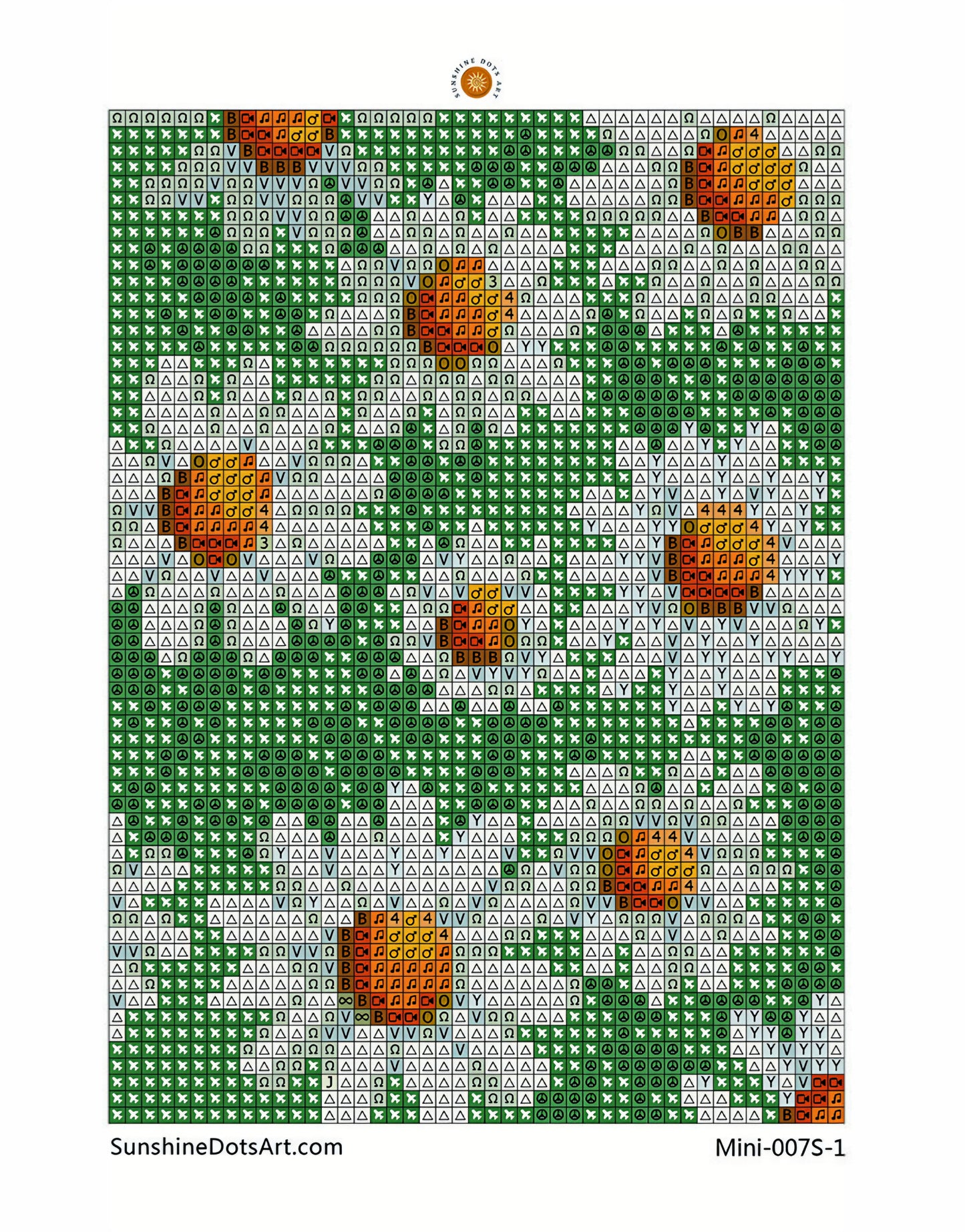 MINI - Story of Flowers (AB) 11x15cm - Square Drills
