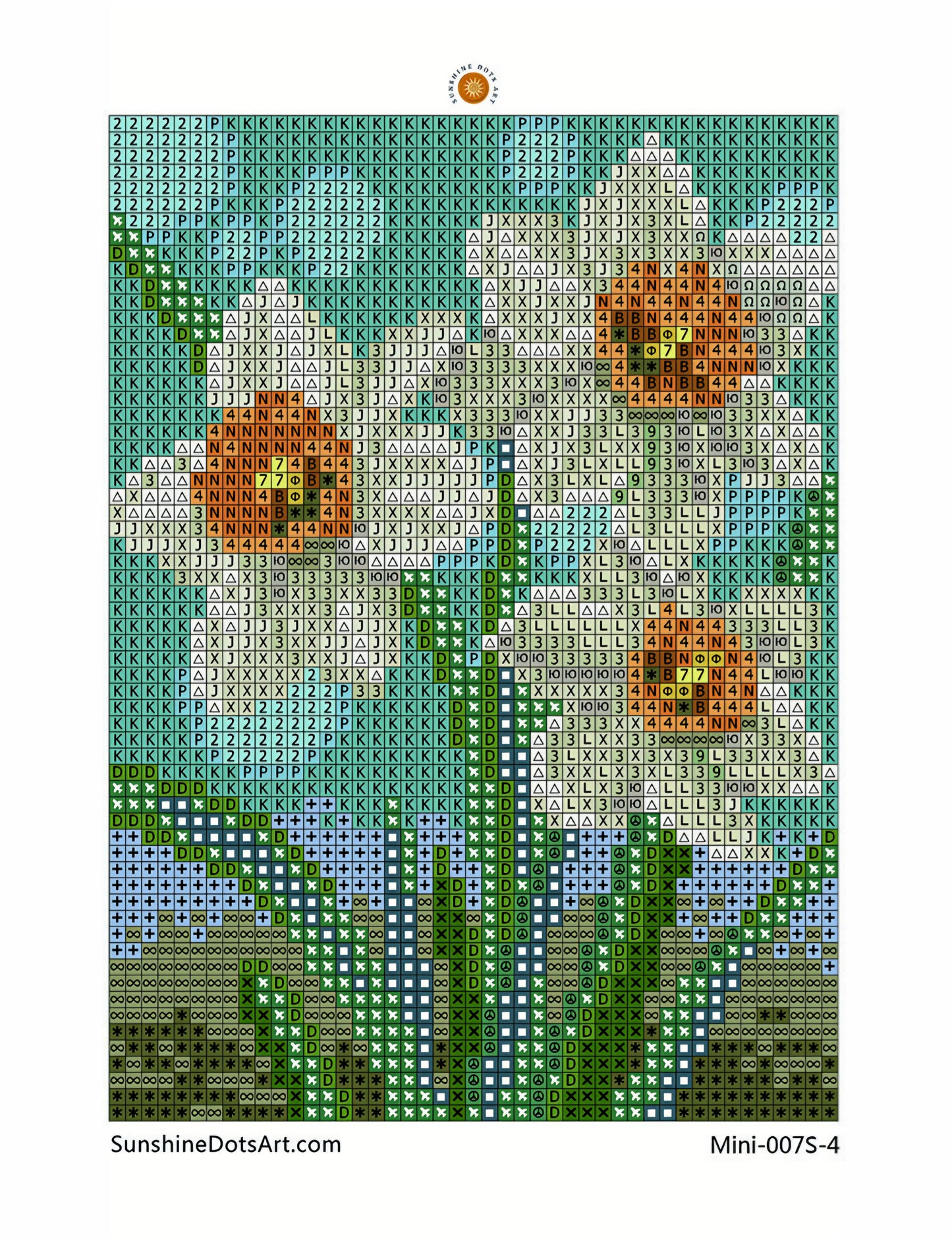 MINI - Story of Flowers (AB) 11x15cm - Square Drills