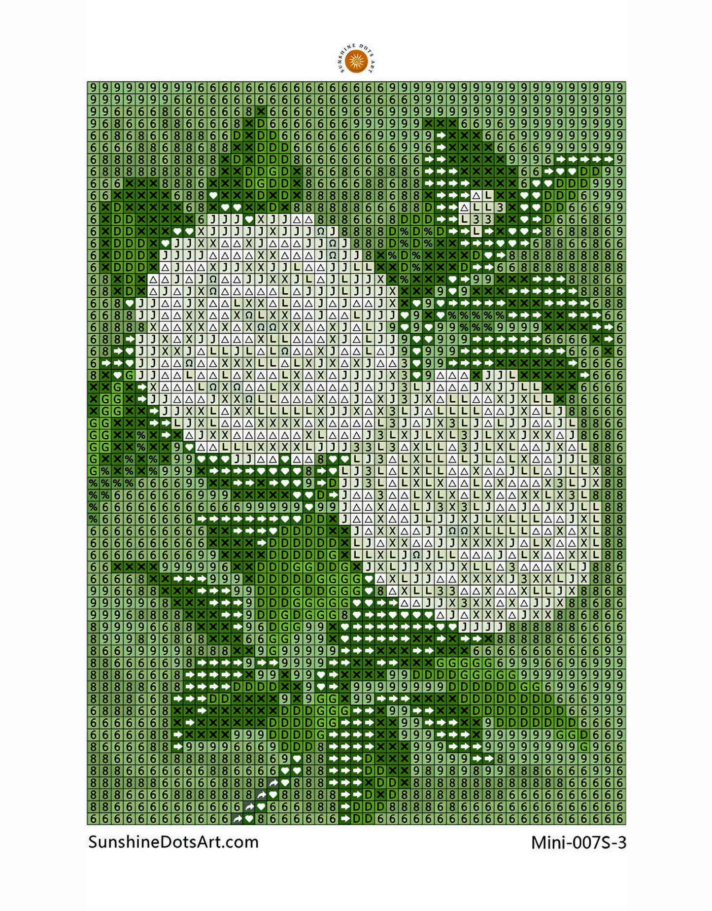 MINI - Story of Flowers (AB) 11x15cm - Square Drills