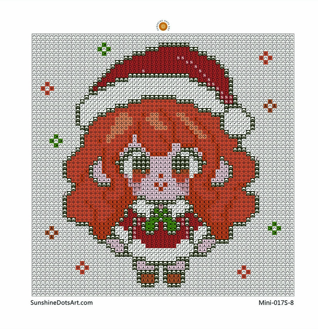 MINI - Christmas Girls (AB+FD) 15x15cm - Square Drills