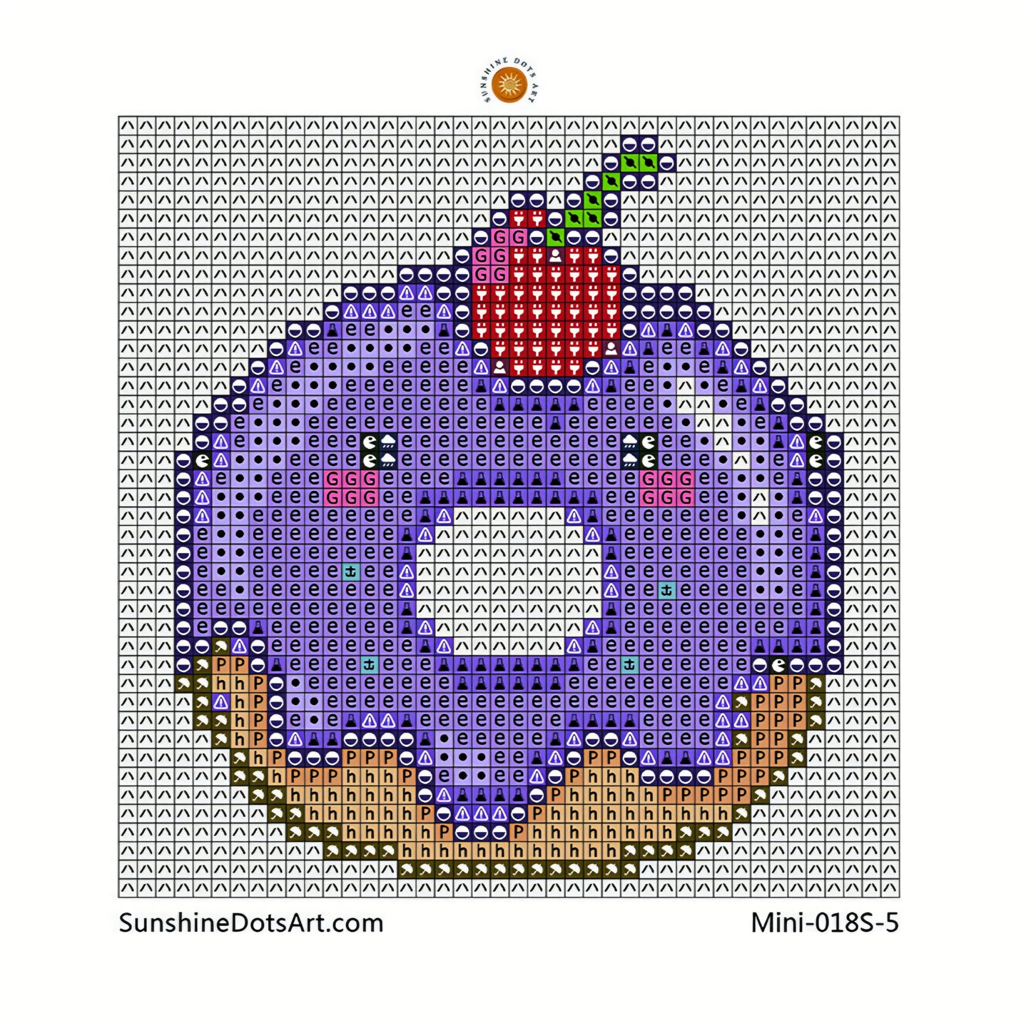 MINI - Donut Planet (AB+FD) 15x15cm - Square Drills