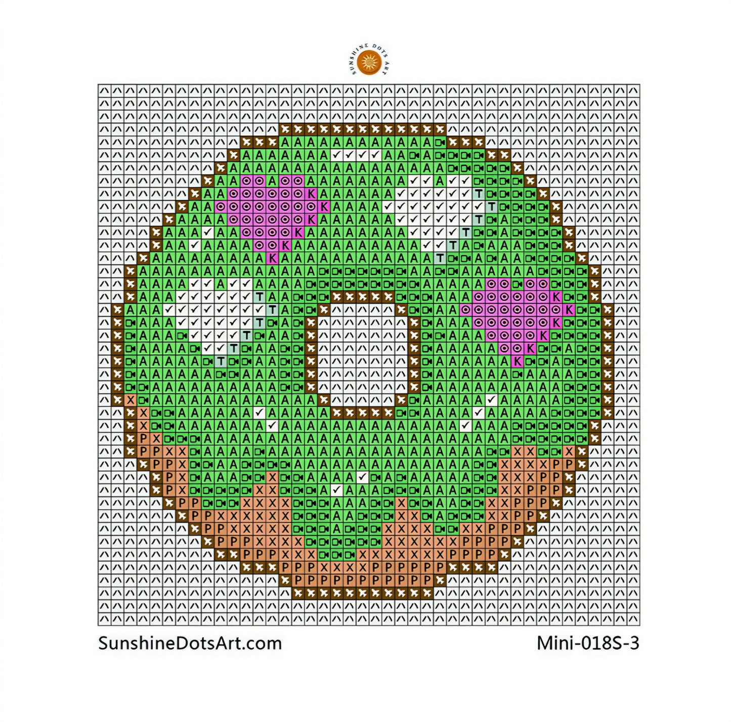 MINI - Donut Planet (AB+FD) 15x15cm - Square Drills