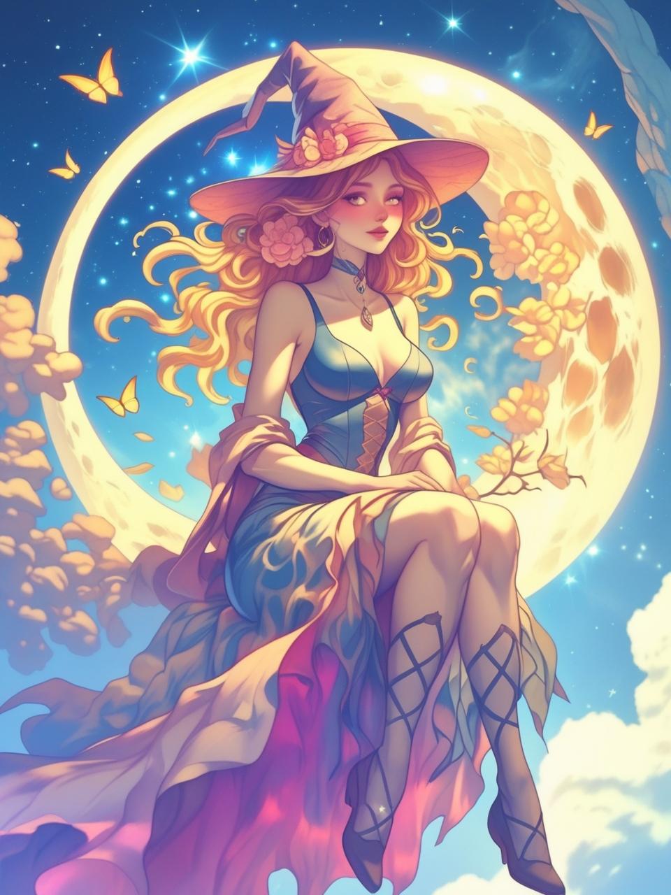 Moonflower Witch (FD+AB Drills)