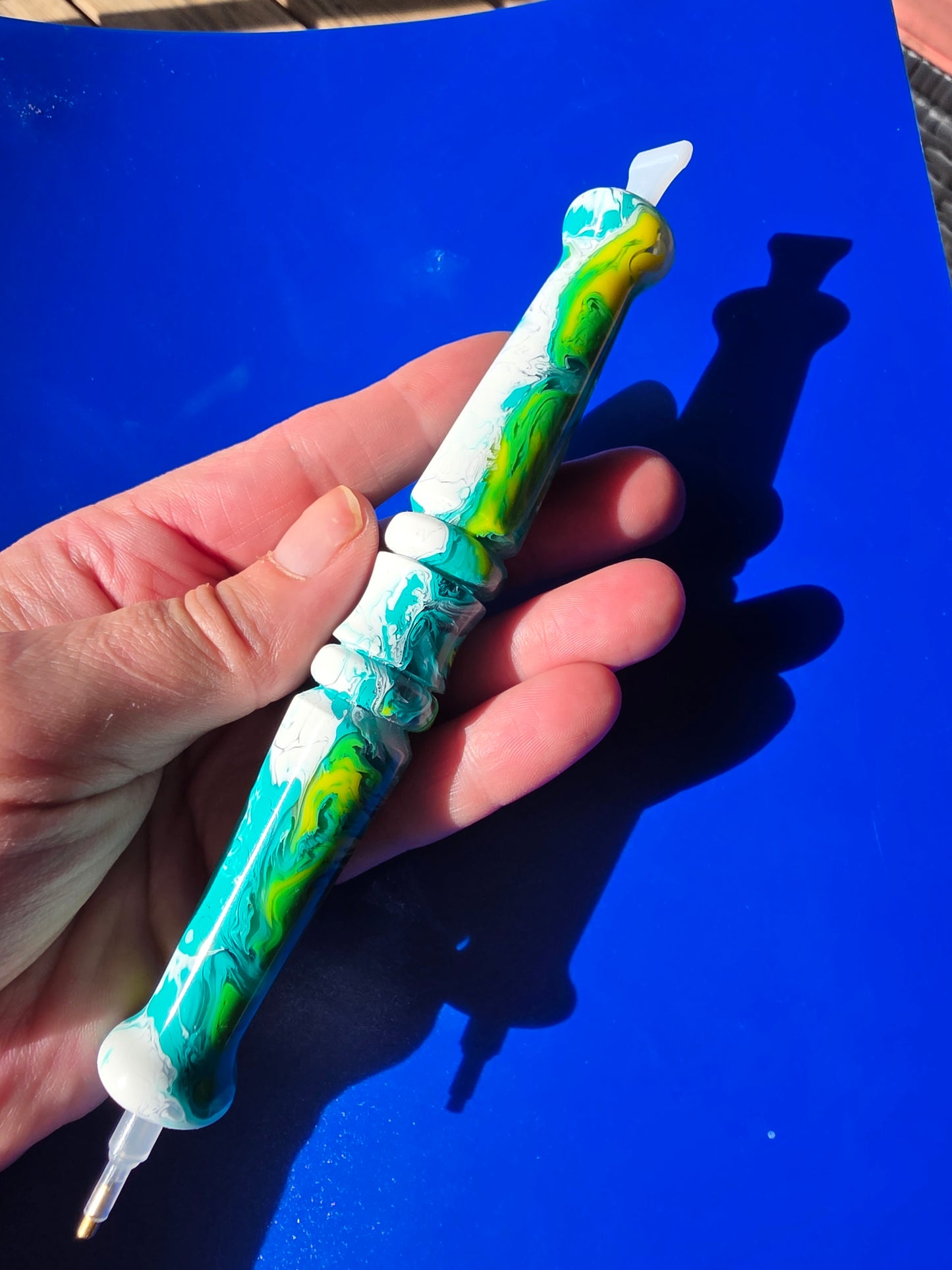 Tropical Wave Resin Pen