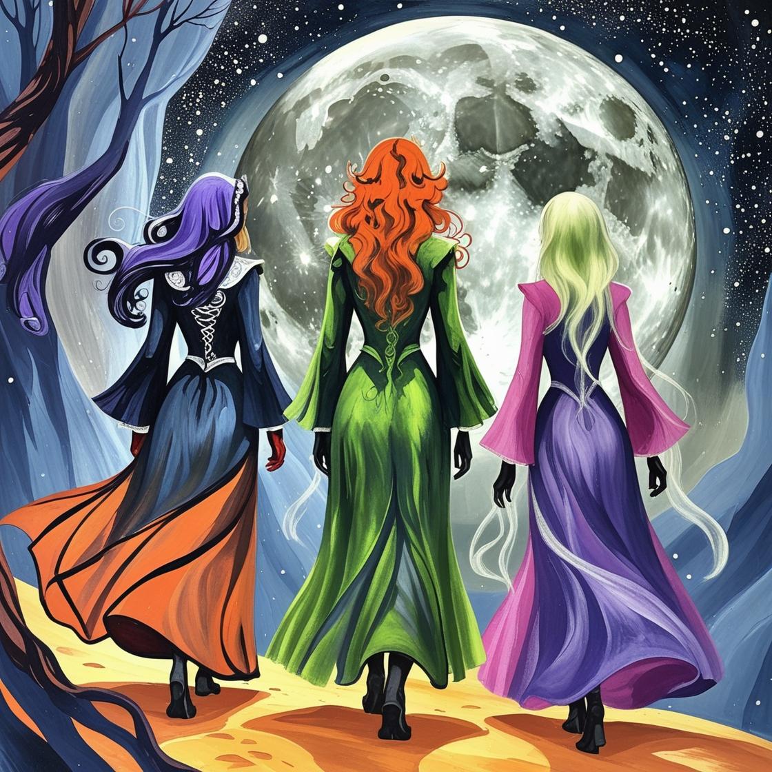 Sisters of the Moon (4AB + 4 Crystal)