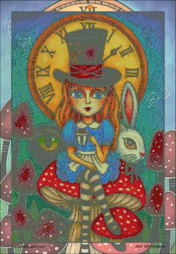 Tea Time in Wonderland (2FD+2AB+2Metallic)