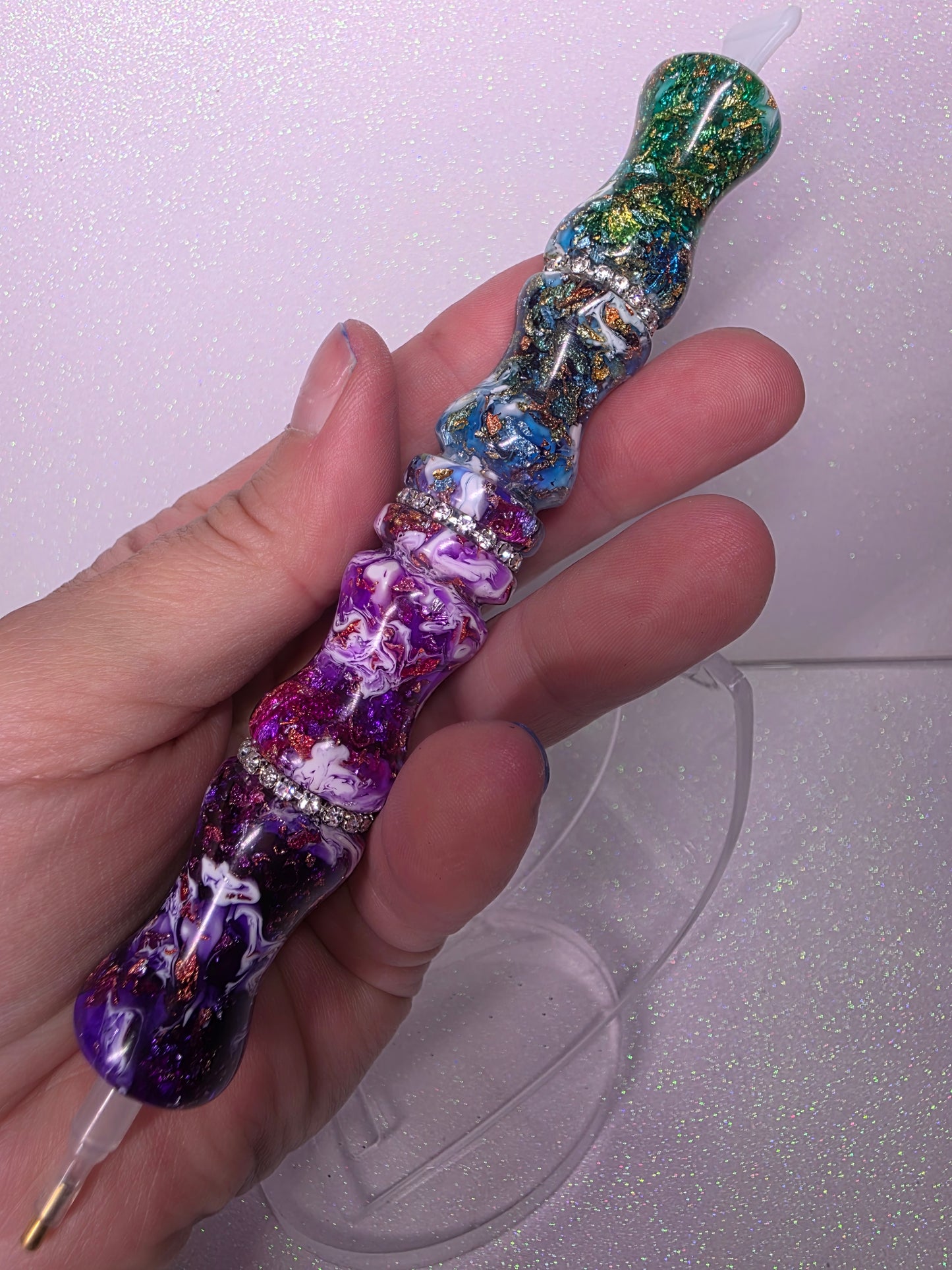 Celestial Garden Resin Pen