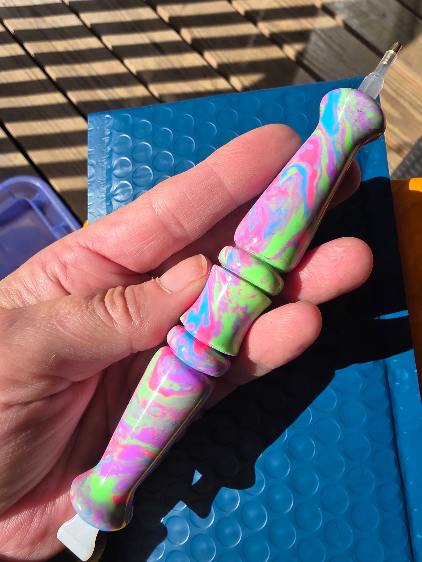 Neon Dream Resin Pen