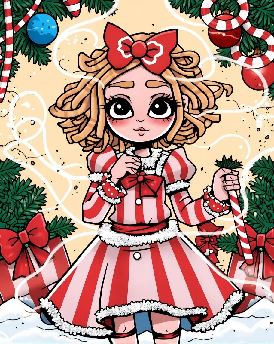 Candy Cane Cutie (5FD+5AB)