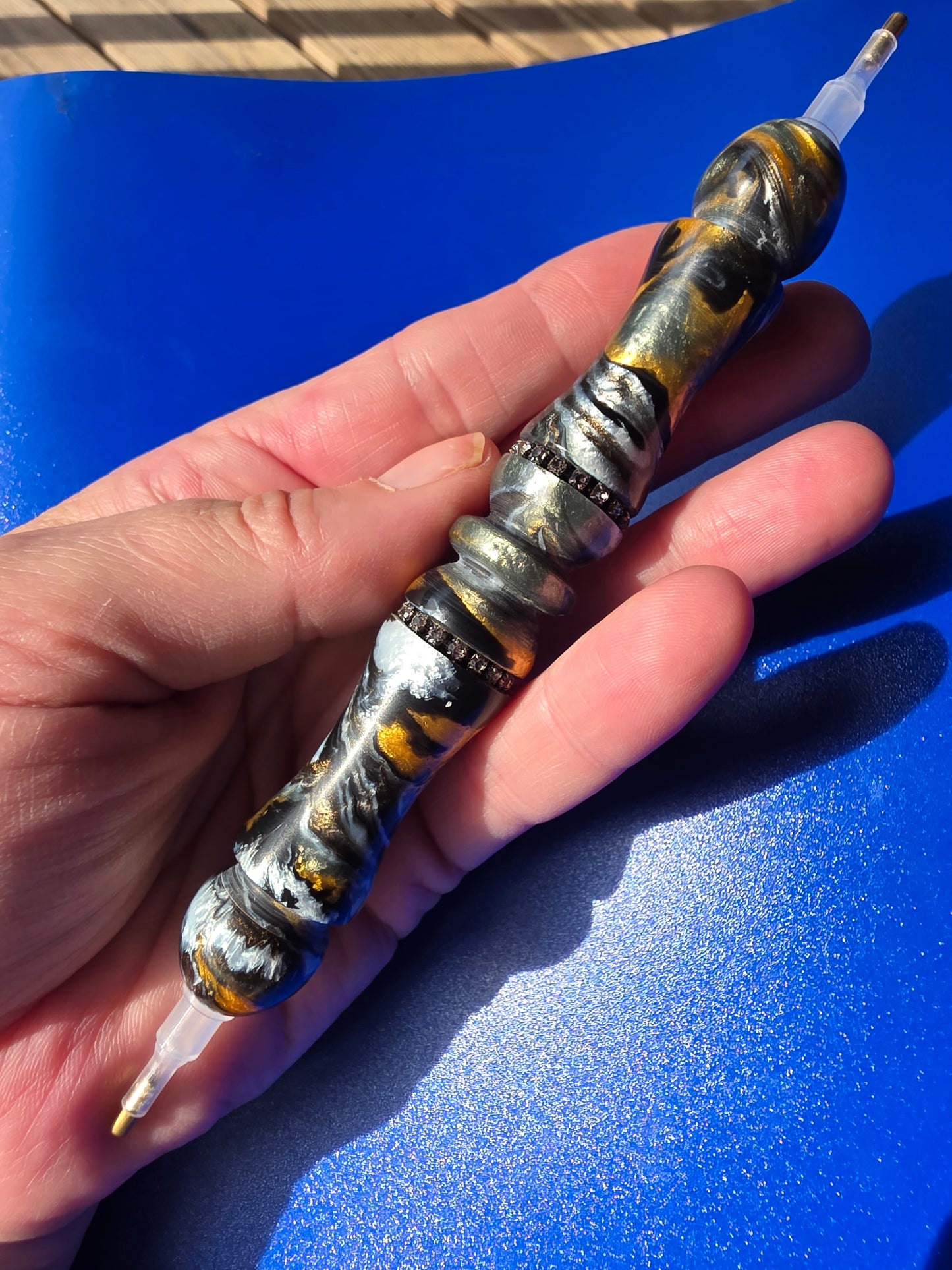 Obsidian Flame Resin Pen