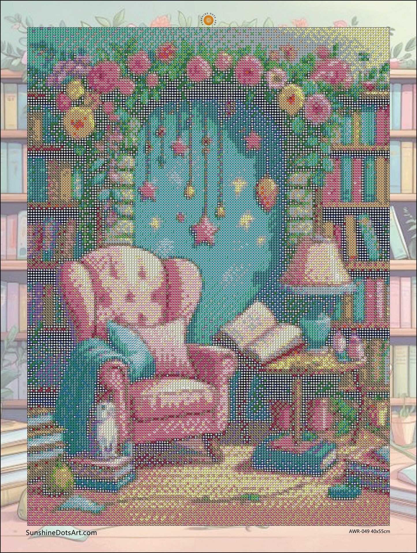Whimsical Book Nook (4FD+4AB Drills)