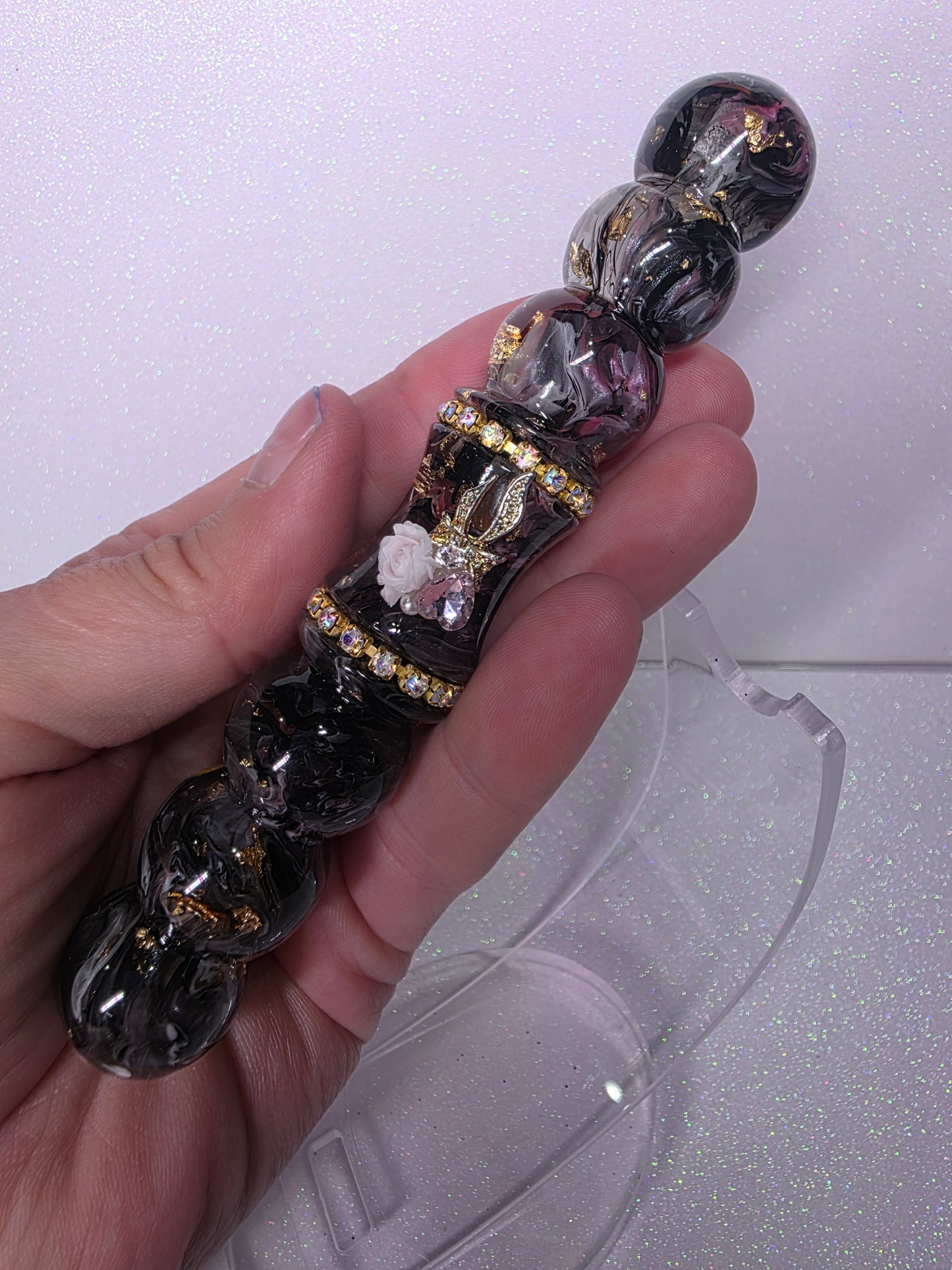Gilded Rose Noir Resin Pen