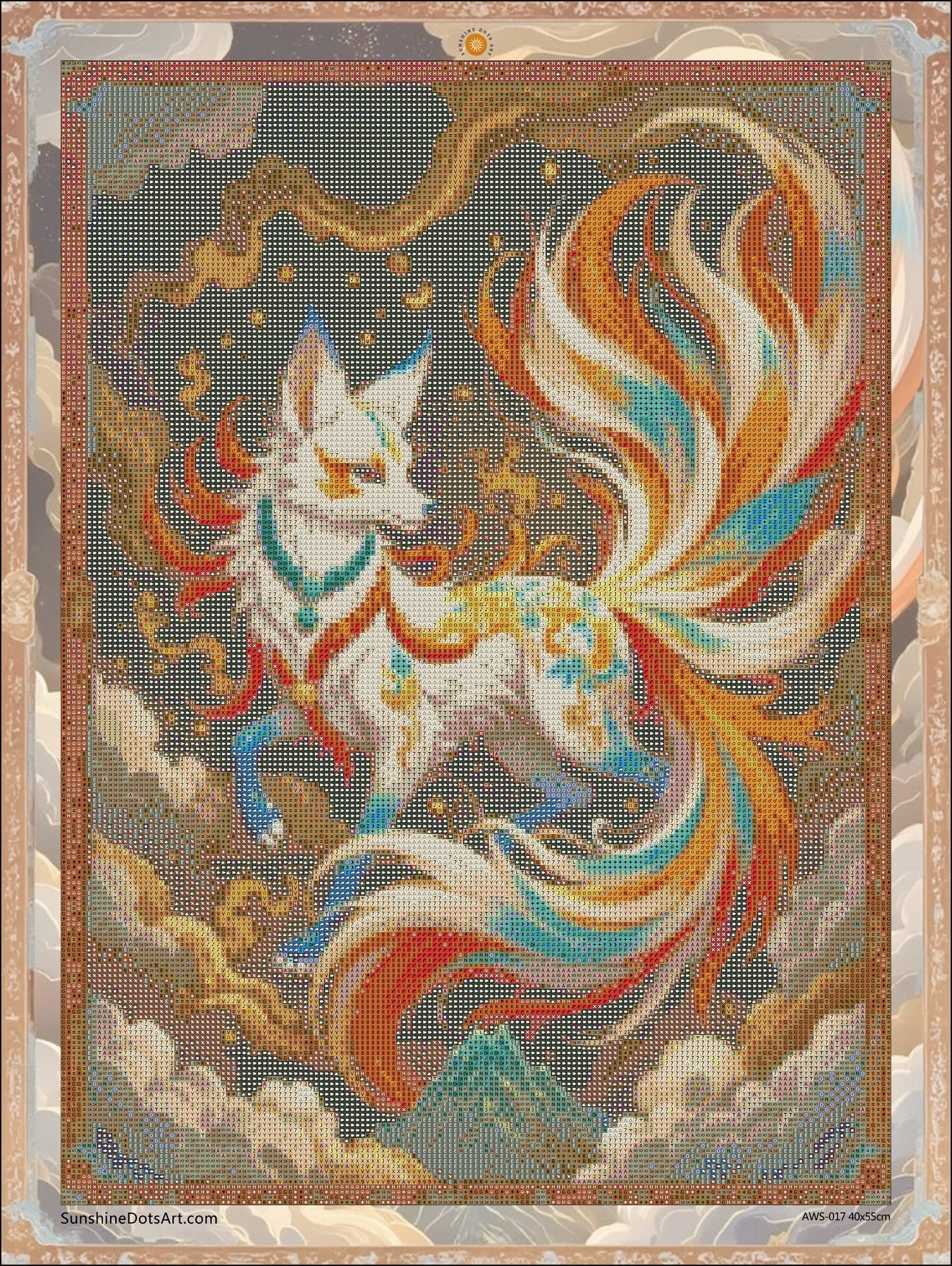Celestial Kitsune (3FD + 3Crystal)