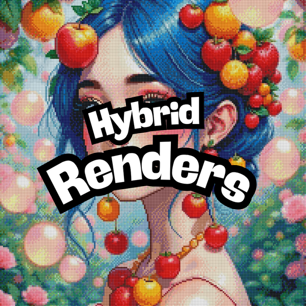 Hybrid-render