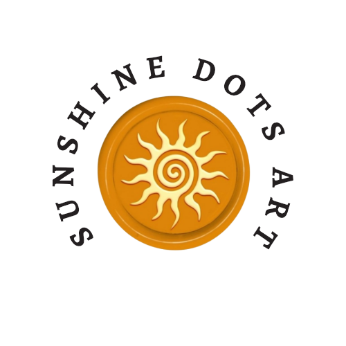 Sunshine Dots Art 