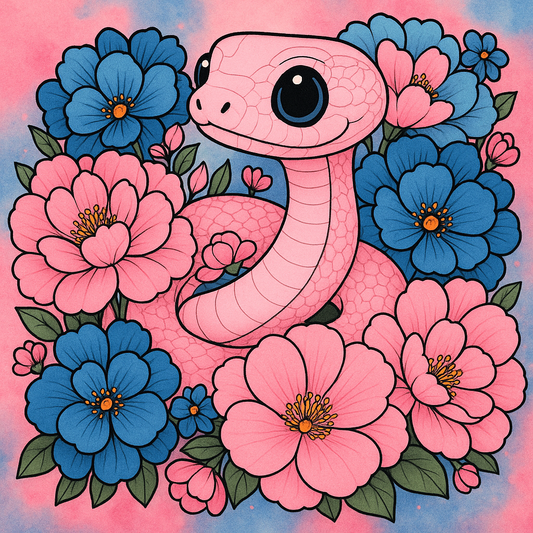 Blush Serpent in Bloom (4FD Drills)