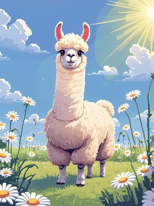 Lama & Daisy Field (3FD+3Crystal)