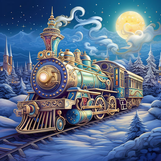 Whimsy Train Ride (3FD+3Metallic)