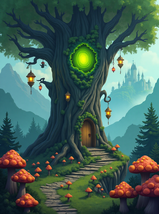 The Enchanted Tree Portal (3FD+2Crystal)