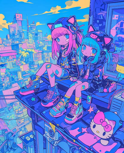 Neon City Crew (2FD+3NG)