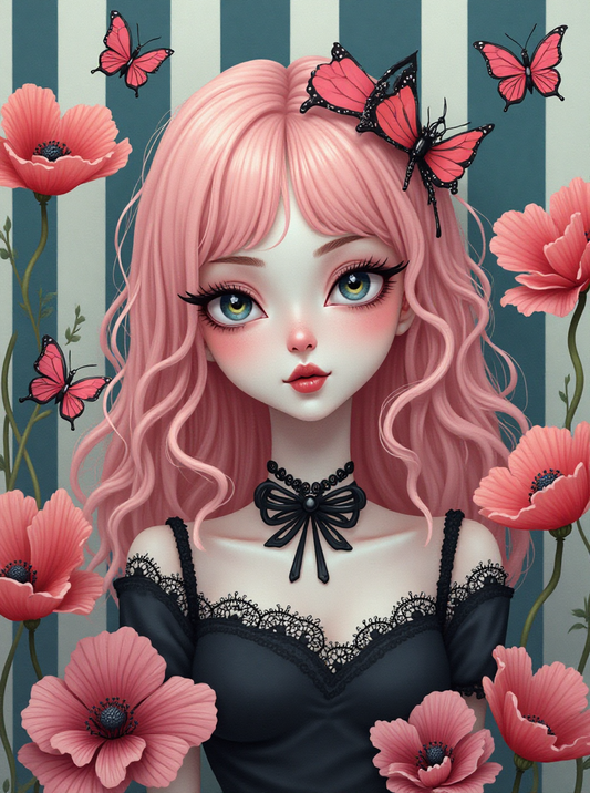 Blush & Butterflies (3FD+2AB)
