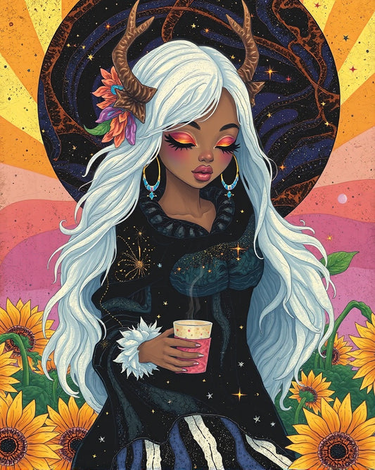 Sunflower Sorceress (3FD + 3Metallic)
