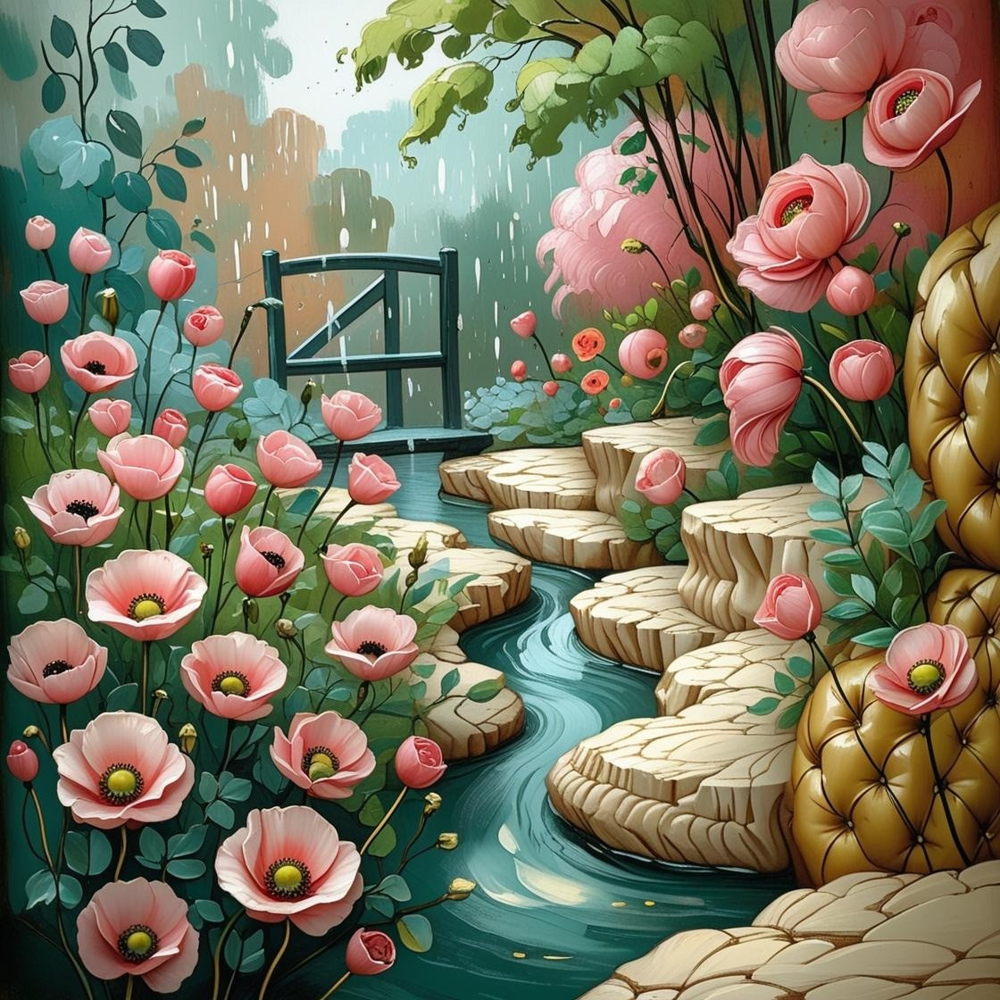 Whispers of the Rainy Garden (3FD+3AB)