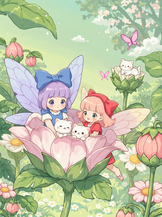 Fairy Friends in Bloom (6FD)