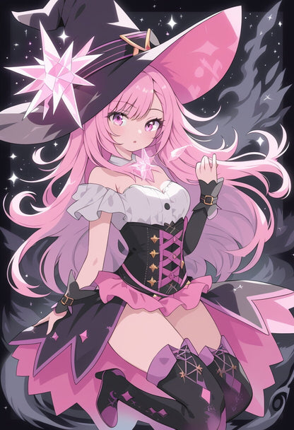 Starry Pink Sorceress (4FD + 4AB)