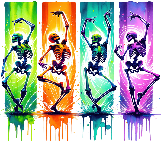 Dancing Skeletons (4FD + 4AB)