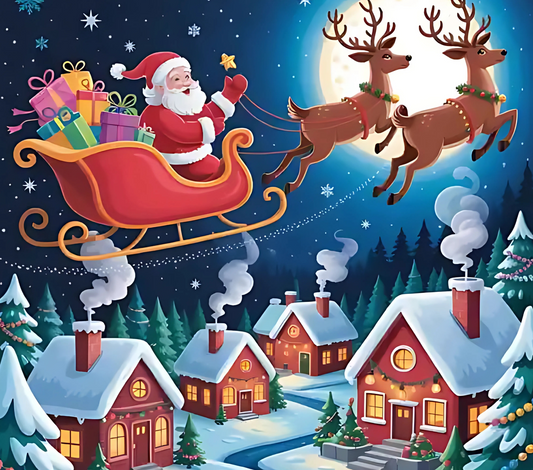 Santa’s Moonlit Ride (6FD + 3AB)