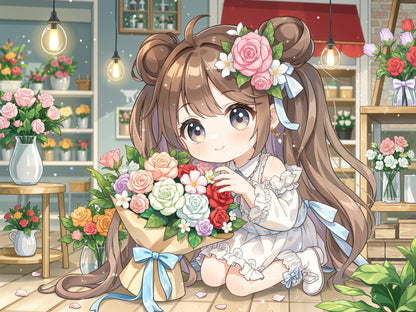 Blossom Boutique Girl (FD+AB+Crystal)
