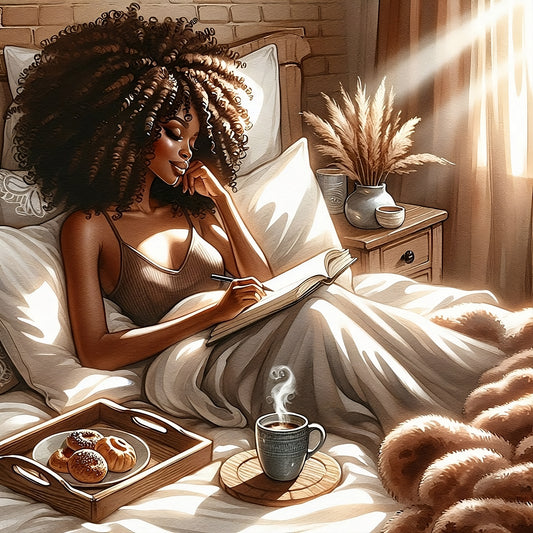 Golden Morning Reflections (FD) 50×50cm 🔘🔲