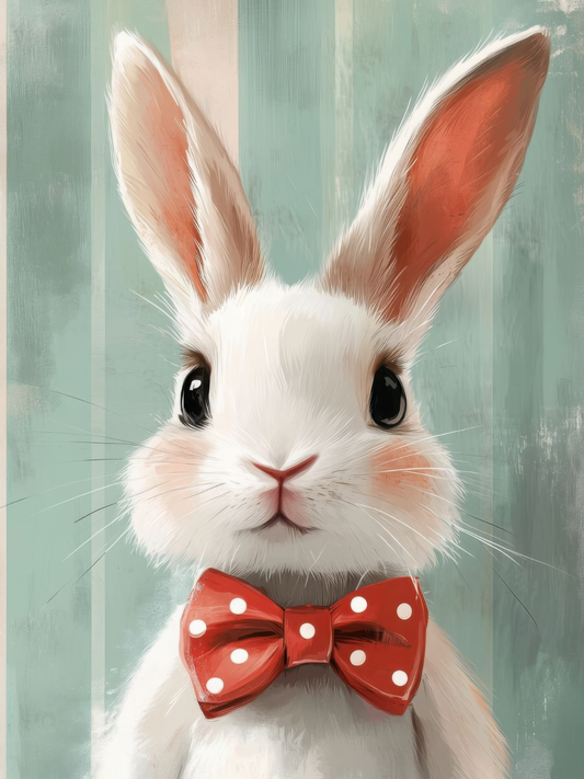 Dapper Bunny (FD+AB) 40x55cm 🔘🔲