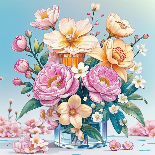 Blossoms in Glass (FD+Crystal Drills)