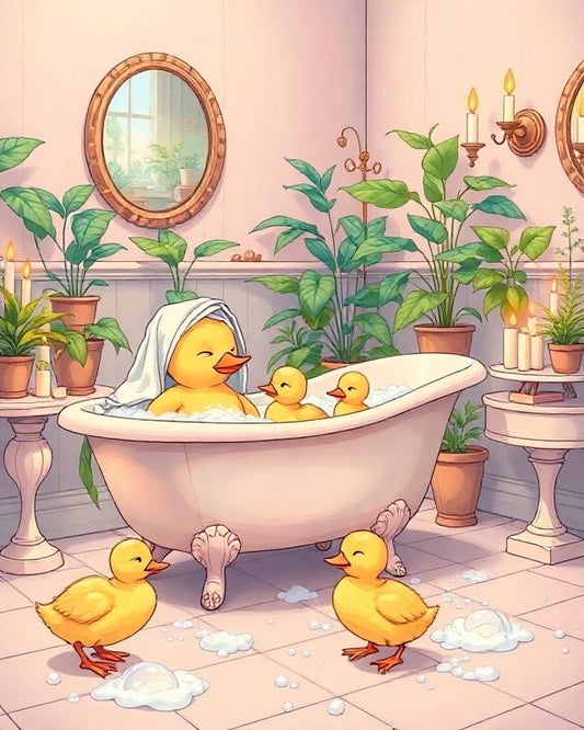 Ducklings Bubble Bath (FD+AB Drills)