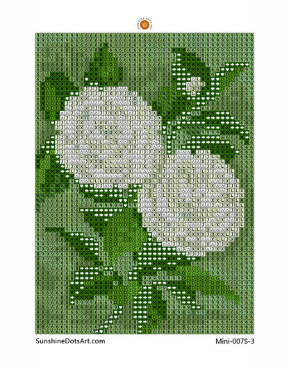 MINI - Story of Flowers (AB) 11x15cm - Square Drills