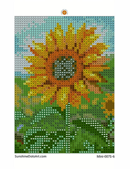 MINI - Story of Flowers (AB) 11x15cm - Square Drills