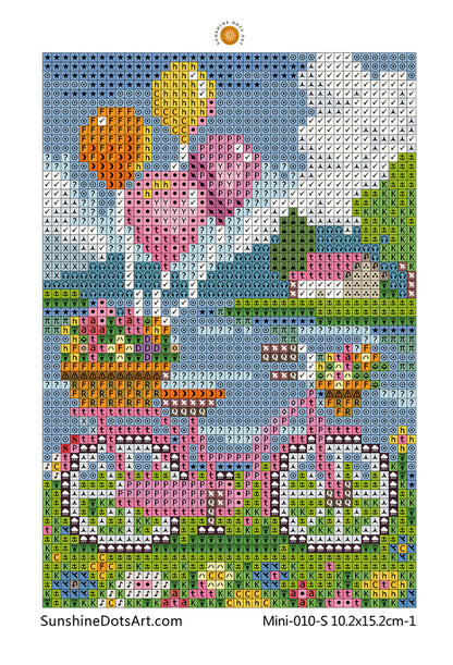 MINI - Dream Travel (AB+FD) 10.5x15.2cm - Square Drills