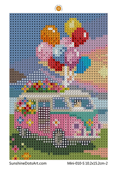 MINI - Dream Travel (AB+FD) 10.5x15.2cm - Square Drills