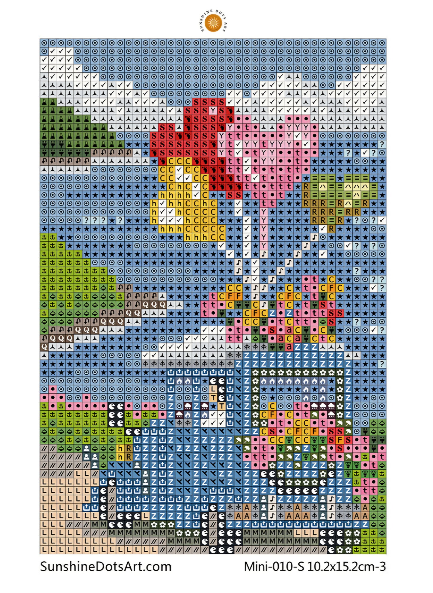 MINI - Dream Travel (AB+FD) 10.5x15.2cm - Square Drills