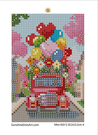 MINI - Dream Travel (AB+FD) 10.5x15.2cm - Square Drills