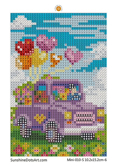 MINI - Dream Travel (AB+FD) 10.5x15.2cm - Square Drills