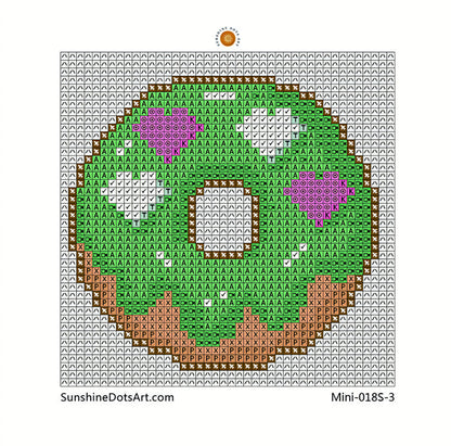 MINI - Donut Planet (AB+FD) 15x15cm - Square Drills