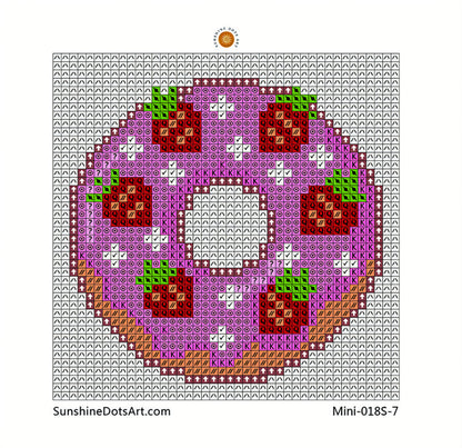 MINI - Donut Planet (AB+FD) 15x15cm - Square Drills