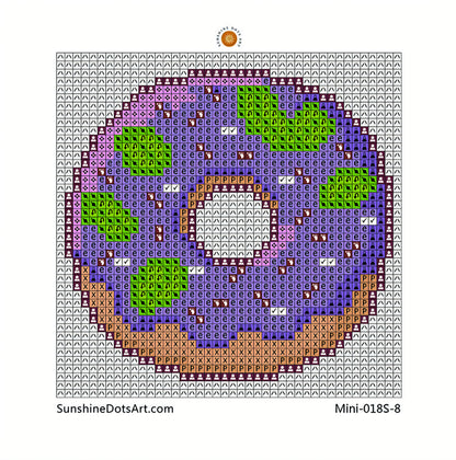 MINI - Donut Planet (AB+FD) 15x15cm - Square Drills